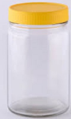 GURUJICONTAINER Plastic Pickle Jar  - 1200 ml(Pack of 12, White)