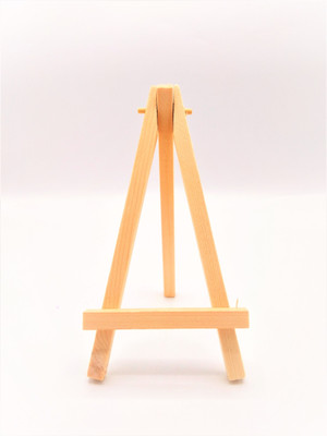 Gold Leaf Wooden Tripod Easel(Display)