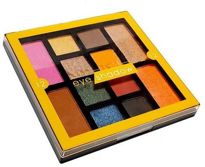 FLENGO All New 12 Color Eyeshadow Palette 25 g(SHADE-01)