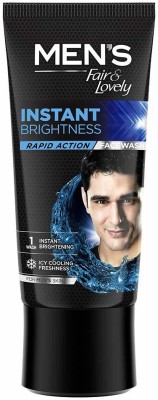 Fair & Lovely Instant Brightness FACEWASH 2x Sun Protection - 100Gm Face Wash(100 g)