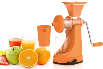 SKYZONE Plastic Plastic Manual Fruit Juicer Hand juicer, Fruit juicer Manual juicer Instant juicer Orange juicer, Steel Handle Juicer Hand Juicer(Orange)