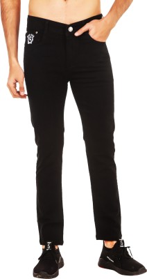 ModHub Regular Men Black Jeans