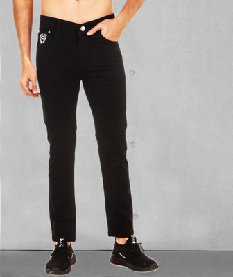 ModHub Regular Men Black Jeans