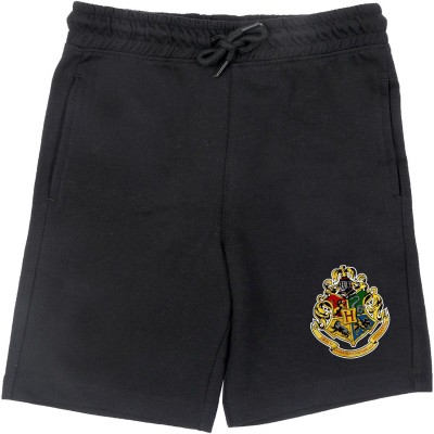HARRY POTTER Short For Boys Sports Printed Polycotton(Black, Pack of 1)