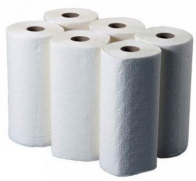 Modi Household 2 Ply Premium Kitchen Towel 6 in 1 Pack(2 Ply, 600 Sheets)
