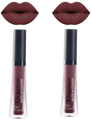 BLUE HEAVEN Elegance Matte Lip color Waterproof 07(MAROON, 12 ml)