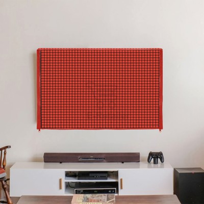 E-Retailer Transparent LCD/LED T.V Protector Cover for 32 inch LED/LCD Cover  - Suitable for all Major Brand & Model(Red)