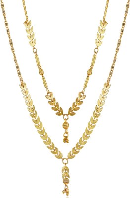 3SIX5 Gold-plated Plated Alloy Chain