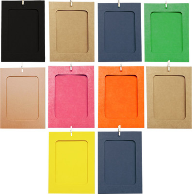 Meneon Paper Wall Photo Frame(Multicolor, 10 Photo(s), 8x11)