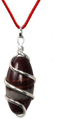 RR SHREE KRISHNA TRADERS Narmadeshwar Stone Shivling Pendant/Locket Stoneware Yantra(Pack of 1)