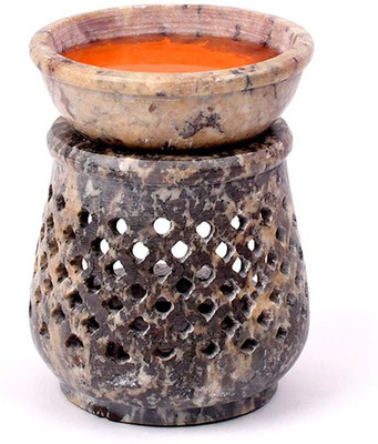 Rudra Centre Ceramic Black & Brown Diffuser BBD32(0 ml)