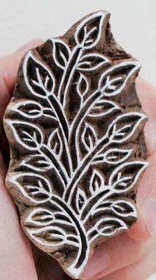 RIZA WOODEN KRAFT M1140 Printing Blocks(Pack of 1)