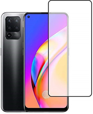 Hyper Edge To Edge Tempered Glass for Oppo F19 Pro, Oppo F19 Pro Plus 5G(Pack of 1)