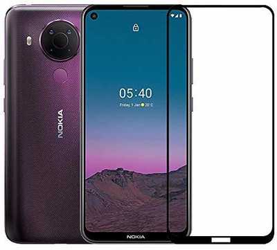 INFINITYWORLD Edge To Edge Tempered Glass for Nokia 5.4(Pack of 1)