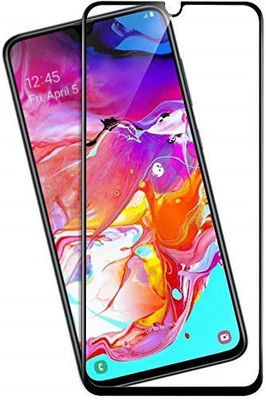 GDBUY Edge To Edge Tempered Glass for Samsung Galaxy A70(Pack of 1)