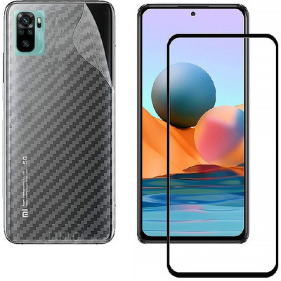 Bodoma Front and Back Screen Guard for Mi Redmi Note 10, Mi Redmi Note 10S(Pack of 2)