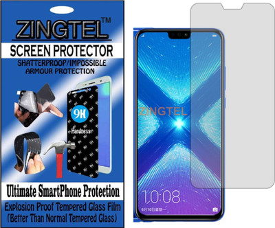 ZINGTEL Tempered Glass Guard for HUAWEI HONOR Y9 2019 (Flexible, Unbreakable)(Pack of 1)