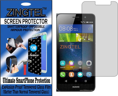 ZINGTEL Tempered Glass Guard for HUAWEI HONOR Y6 PRO (Flexible, Unbreakable)(Pack of 1)