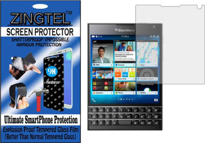 ZINGTEL Tempered Glass Guard for BLACKBERRY PASSPORT (Flexible, Unbreakable)(Pack of 1)