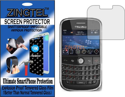 ZINGTEL Tempered Glass Guard for BLACKBERRY BOLD 9000 (Flexible, Unbreakable)(Pack of 1)