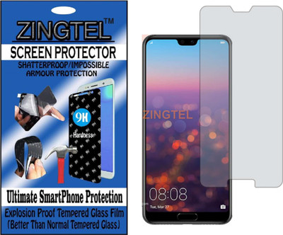 ZINGTEL Tempered Glass Guard for HUAWEI P20 (Flexible, Unbreakable)(Pack of 1)