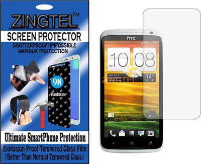 ZINGTEL Tempered Glass Guard for HTC DESIRE X DUAL SIM (Flexible, Unbreakable)(Pack of 1)