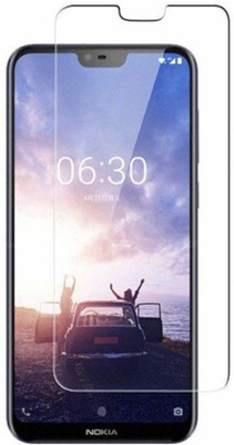 INFINITYWORLD Tempered Glass Guard for Nokia 6.1 Plus(Pack of 1)