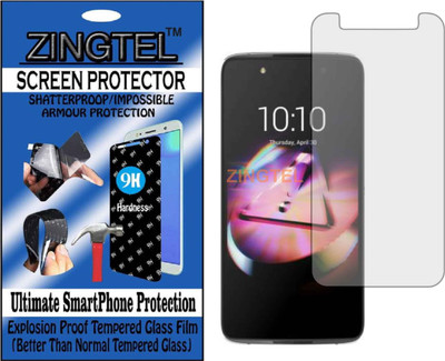 ZINGTEL Tempered Glass Guard for ALCATEL IDOL 4 (Flexible, Unbreakable)(Pack of 1)