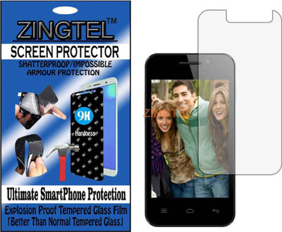 ZINGTEL Tempered Glass Guard for CELKON A21 (Flexible, Unbreakable)(Pack of 1)