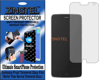 ZINGTEL Tempered Glass Guard for ALCATEL FLASH (Flexible, Unbreakable)(Pack of 1)