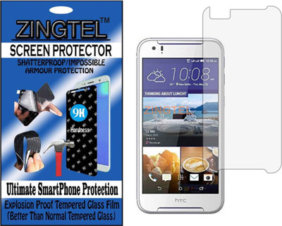 ZINGTEL Tempered Glass Guard for HTC 830 DUAL SIM (Flexible, Unbreakable)(Pack of 1)