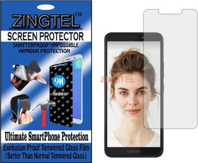 ZINGTEL Tempered Glass Guard for GIONEE F 205 (Flexible, Unbreakable)(Pack of 1)