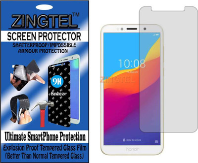 ZINGTEL Tempered Glass Guard for HUAWEI Y5 (2018) (Flexible, Unbreakable)(Pack of 1)