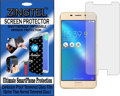 ZINGTEL Tempered Glass Guard for ASUS ZENFONE 3S MAX ZC521TL (Flexible, Unbreakable)(Pack of 1)