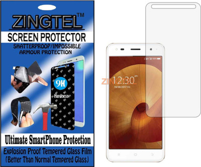 ZINGTEL Tempered Glass Guard for COMIO S1 LITE (Flexible, Unbreakable)(Pack of 1)