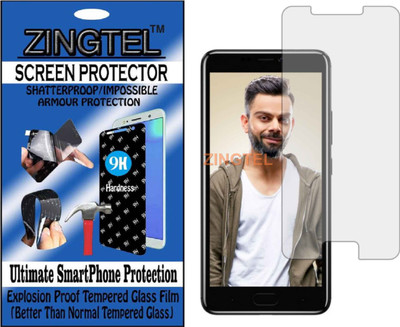 ZINGTEL Tempered Glass Guard for GIONEE A1 SIGNATURE EDITION (Flexible, Unbreakable)(Pack of 1)