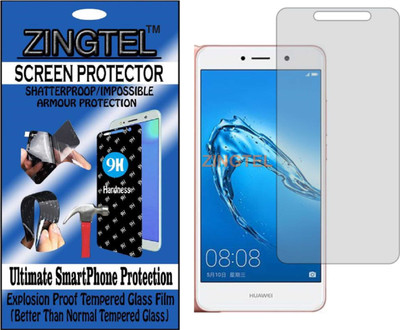 ZINGTEL Tempered Glass Guard for HUAWEI Y7 PRIME (Flexible, Unbreakable)(Pack of 1)