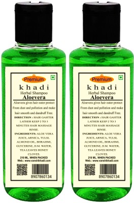 Premium Khadi Aloevera Natutal Shampoo(420 ml)