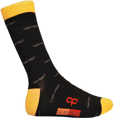 Adam Phillip Men Solid Mid-Calf/Crew