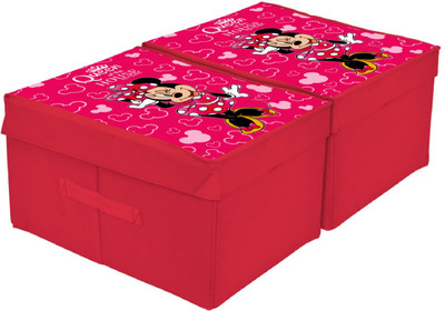 KUBER INDUSTRIES Shelf Organizers(Pink, Polyester)