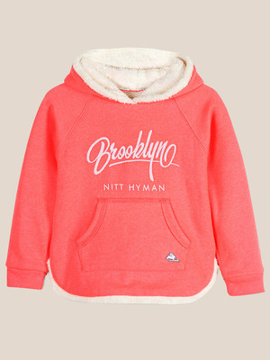 Cherry Crumble by Nitt Hyman Full Sleeve Color Block Baby Boys & Baby Girls Reversible Sweatshirt