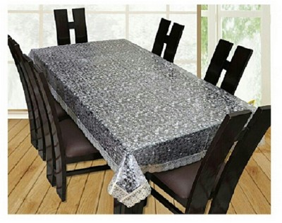 TANLOOMS Solid 8 Seater Table Cover(Gold, PVC)