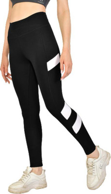 Kopykat Solid Women Black Tights