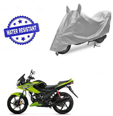 Atulit enterprises Two Wheeler Cover for Honda(CBF, Silver)
