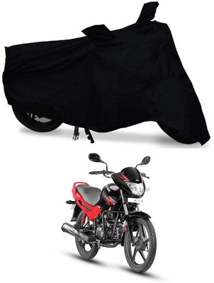 HYBRIDS COLLECTION Two Wheeler Cover for Hero(Glamour, Black)