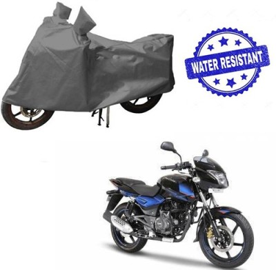 HYBRIDS COLLECTION Waterproof Two Wheeler Cover for Bajaj(Pulsar 150 DTS-i, Grey)