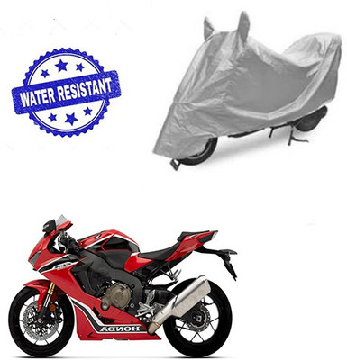 Atulit enterprises Two Wheeler Cover for Honda(CBR 1000RR, Silver)