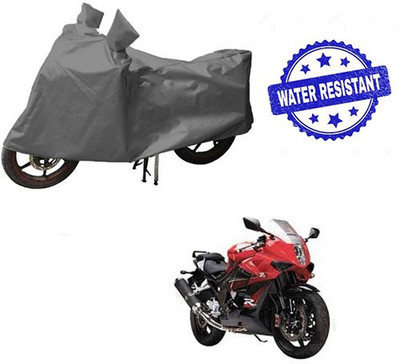 HYBRIDS COLLECTION Waterproof Two Wheeler Cover for Hyosung(GT650R, Grey)