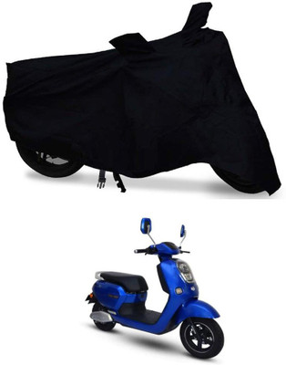 THE REAL ARV Waterproof Two Wheeler Cover for Okinawa(Lite, Black)