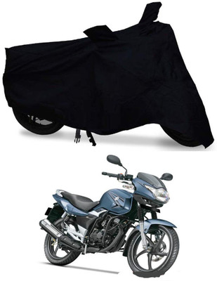 Mdstar Waterproof Two Wheeler Cover for Suzuki(GS 150R, Black)
